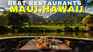 Top 10 Best Restaurants in Maui, Hawaii │ Where to Eat in Maui