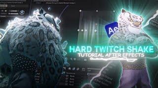 Smooth HARD TWITCH SHAKE Tutorial In After Effects | After Effects Tutorial