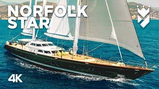 Full walk through video of the amazing "Norfolk Star". Perini Navi for Sale.