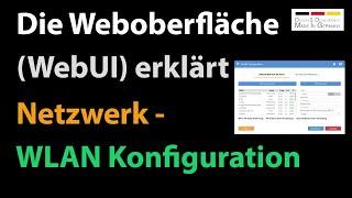 Netzwerk - WLAN Konfiguration / Anleitung zur Weboberfläche einer INSTAR 2K+ / 4K Überwachungskamera