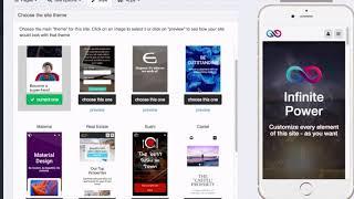 Mobile First Ranking, the World's only True Mobile-First Websites Builder with fast speed load