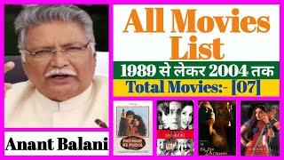 Director Anant Balani All Movies List || Stardust Movies List