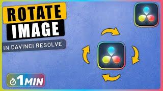 How to ROTATE Image SMOOTHLY in Davinci Resolve