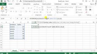 VLOOKUP Returns zero instead of #NA in Excel