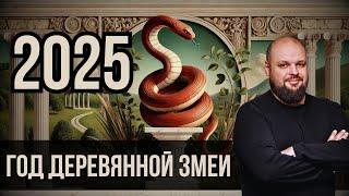  ЧТО ПРИНЕСЕТ 2025 ГОД ДЕРЕВЯННОЙ ЗМЕИ? ПРОГНОЗ ДЛЯ ВСЕХ ЗНАКОВ ЗОДИАКА! #гороскоп #годзмеи #2025