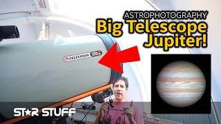 Let's Photograph Jupiter with a Celestron 14" Telescope!