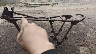 Рама для кафе рейсера ИЖ Юпитер 5 \ Frame for cafe racer IZH Jupiter 5