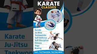 KARATE - JU JITSU CLASSES | BEST KARATE - JU JITSU ACADEMY | #shorts  #karate