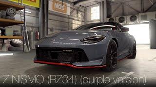 【CSR2】Z NISMO (RZ34) (purple version) • tune & shift • 10.059