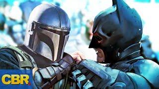 Mandalorian Vs Batman Battle