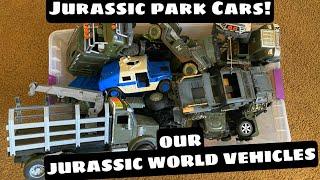 OUR JURASSIC WORLD TOY MOVIE VEHICLE SHOWCASE #jurassicworld #jurassicworldtoys #toycollection #1:18