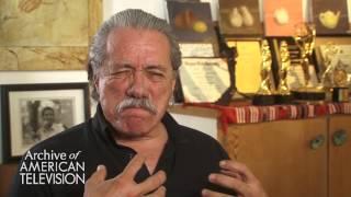 Edward James Olmos discusses the future of Latinos on television - EMMYTVLEGENDS.ORG