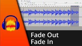 Audacity Leiser werden | Audacity lauter werden (Fade In/Out)  Tutorial