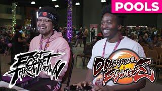 East Coast Throwdown 2024: DBFZ Pools A (Zane, Muffin, Hikari) Dragon Ball FighterZ Tournament