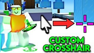 How To Change Your CROSSHAIR In Roblox BEDWARS |2021