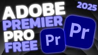  How to Get Adobe Premiere Pro FREE 2025 100% Legal 