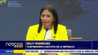 Delcy Rodríguez acusó a ExxonMobil de conspirar contra Venezuela - 10 de marzo de 2025