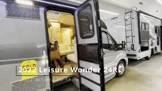 2022 Leisure Wonder 24 Rear Lounge