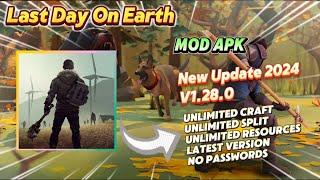 Last Day On Earth v1.28.0 Mod Apk Unlimited Craft Unlimited Split New Update 2024