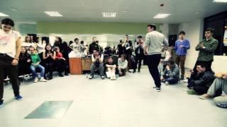 RISE UP Battle | FINAL POPPING Aina and Boris | 15.03.2015 Kaliningrad