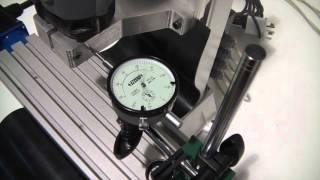 Mill-it-Mini CNC milling machine accuracy demonstration test