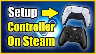 How to Setup Any Controller on Steam PC (PS4, PS5, Xbox)