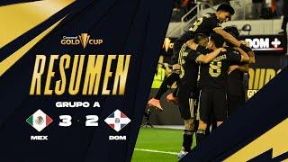 México 3-2 República Dominicana | Copa Oro 2025 | Fase de Grupos