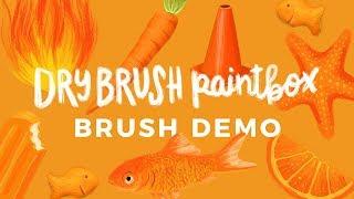 Dry Brush Paintbox :: Bardot Brush :: Awesome Brushes for Procreate
