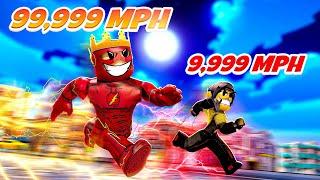 I am FLASH with EXTREME SUPER SPEED in ROBLOX