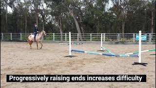 The BEST trotting pole ideas any horse and rider can use