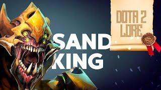 Дота 2 Лор: Sand King