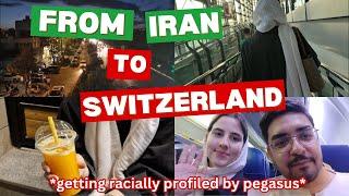 From Iran to Switzerland | Travel Vlog Pt. 1 | ولاگ سفر به سوئیس ️