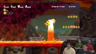 Third Rate Game Play: New Super Mario Bros. Wii (World 8 FINALE)