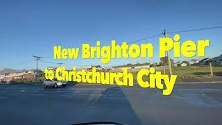 Christchurch New Zealand: New Brighton Pier to the City Centre