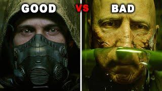 All Good vs Bad Ending (Skif Enters vs Korshunov Enters)  - STALKER 2: Heart of Chornobyl