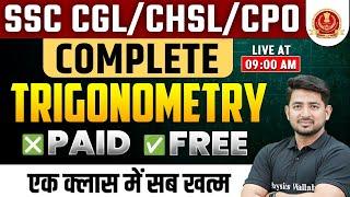 Complete Trigonometry In One Shot | Trigonometry For SSC CGL, CHSL, CPO 2024 | Maths By Ravinder Sir