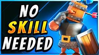 NO SKILL ROYAL RECRUITS DECK is NOW BEYOND BROKEN... — Clash Royale