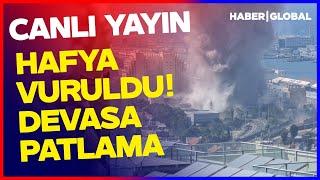 CANLI YAYIN! İran İsrail'e Saldırı Başlattı! Hayfa Vuruldu Tel Aviv'de Sirenler Çalıyor