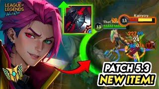 THIS NEW ITEM ON KAYN WILL BREAK THE META!! (PATCH 5.3 NEW ITEM) | Wild Rift