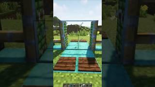 КАК СДЕЛАТЬ АВТОМАТИЧЕСКИЕ ДВЕРИ В MINECRAFT!  #shorts #minecraft