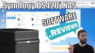 Synology DS420j NAS Software Review