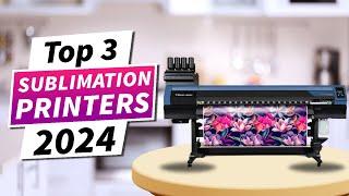 TOP 3 - Best Sublimation Printers for Small Business T Shirts, Heat Transfer on a Budget!