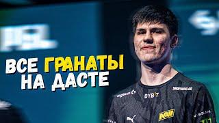 B1T ПОКАЗАЛ ВСЕ САМЫЕ ВАЖНЫЕ ГРАНАТЫ НА ДАСТЕ CSGO