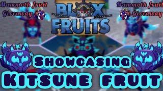 Kitsune Fruit Showcase | Blox Fruits | Blaze Gunner Gaming | Hindi