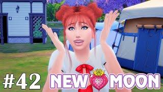 Кошки отбирают еду у симов - The Sims 4 - New Moon #42