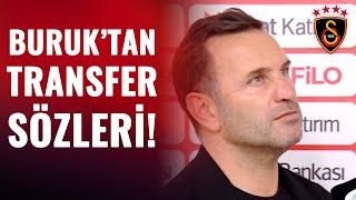 Okan Buruk: "Transfer Döneminde İsimler Geçiyor" (Galatasaray 2-2 Başakşehir)