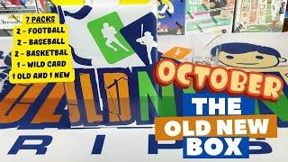 October Old New Box - Retro and Current Sports Card Packs