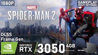 Marvel's Spider-Man 2 | RTX 3050 Laptop | 5600H | 2x8GB | Gameplay Multi Settings