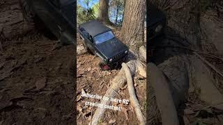 International Scout II (Redcat Gen 8) getting a little sketchy! #4x4 #mud #international #trucks