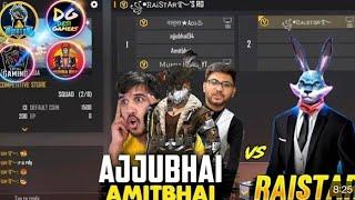 Raistar vs Ajju bhai Amit Bhai Munna Bhai/ god gameplay/vishu gamer